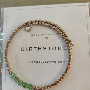Keep August wrap Bracelet